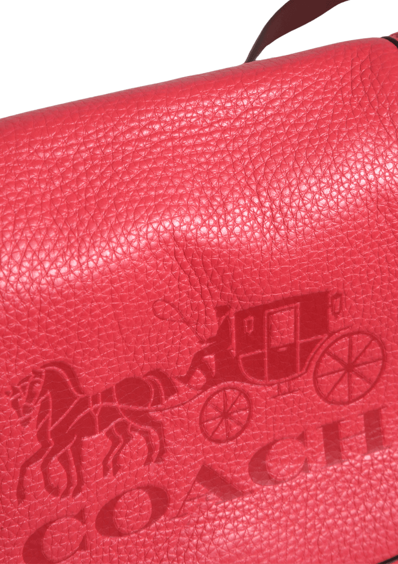 SADDLE BAG WITH HORSE AND CARRIAGE