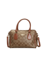 SIGNATURE SATCHEL BAG