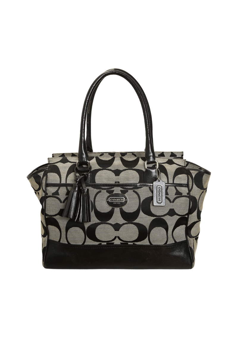 SIGNATURE SHOULDER BAG