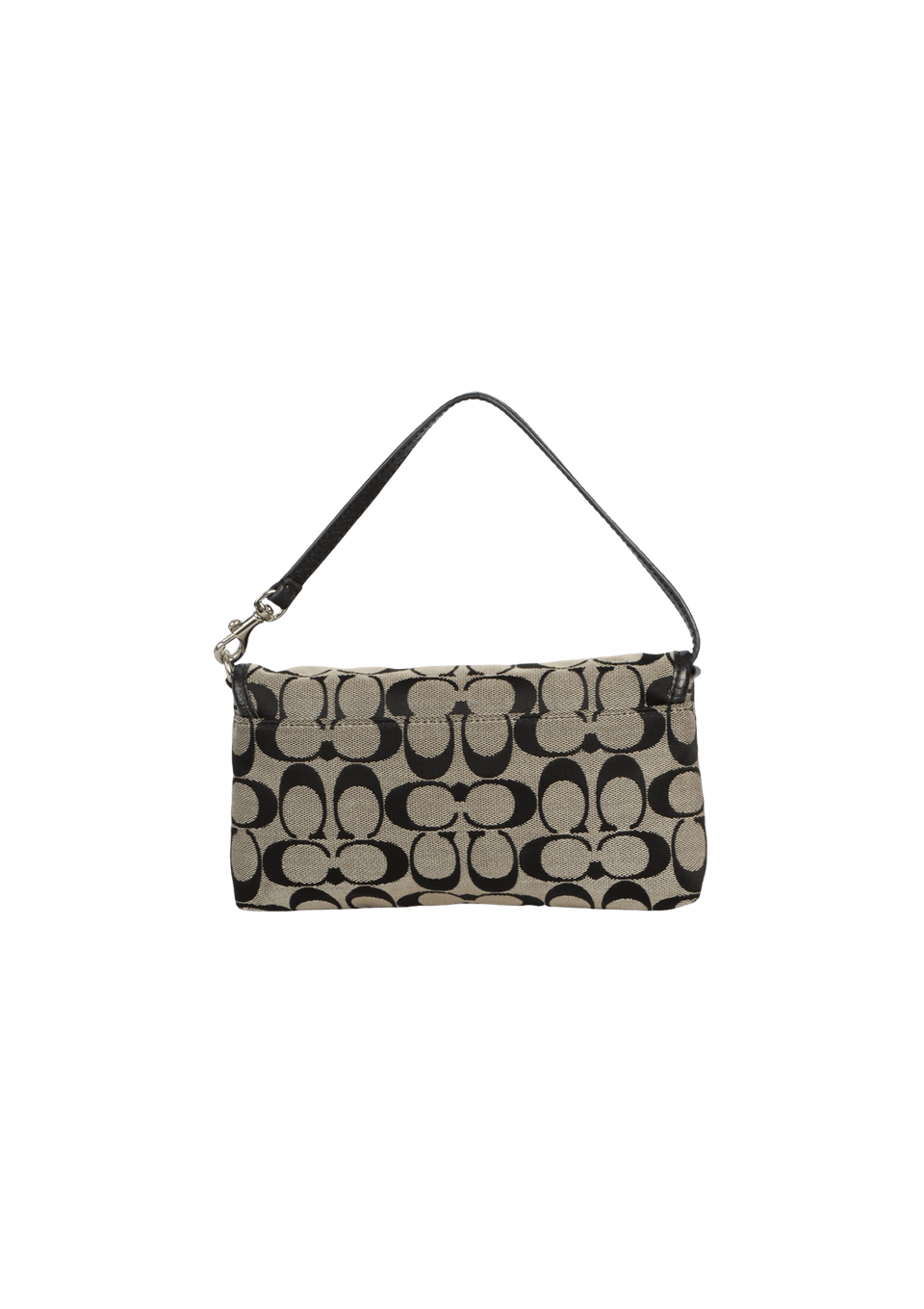 バッグ Rare Coach Signatur Mini Accessory Pouch BOLSAS COACH VINTAGE SIGNATURE MINI POUCH PRETO ORIGINAL – Gringa