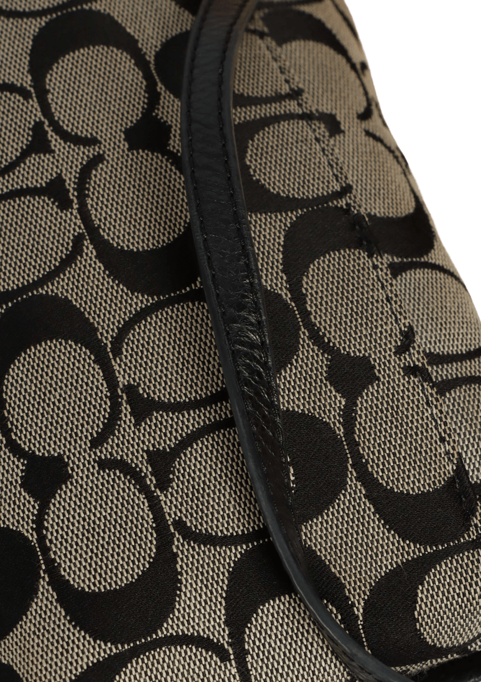 BOLSAS COACH VINTAGE SIGNATURE MINI POUCH PRETO ORIGINAL – Gringa