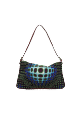 BEADED LIZARD TRIM BAG