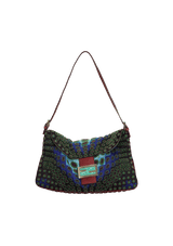 BEADED LIZARD TRIM BAG