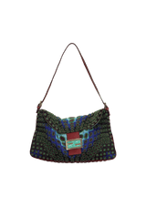 BEADED LIZARD TRIM BAG