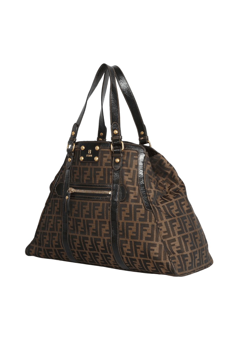 BOLSAS FENDI LARGE ZUCCA DE JOUR BAG MARROM ORIGINAL – Gringa