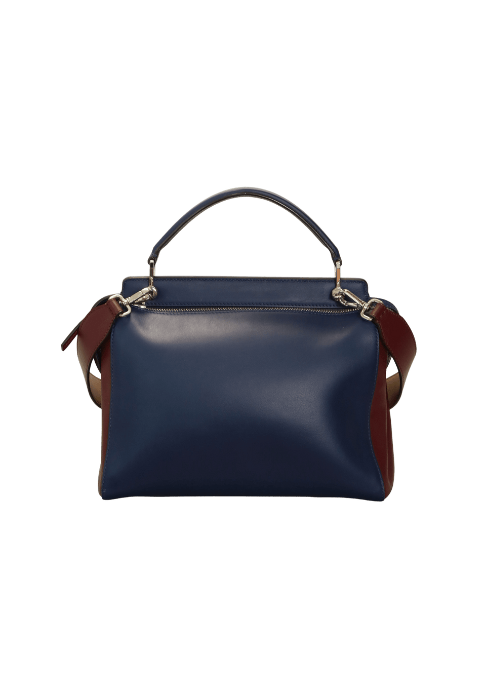 BOLSAS FENDI MEDIUM WHIPSTITCH DOTCOM BAG AZUL ORIGINAL – Gringa