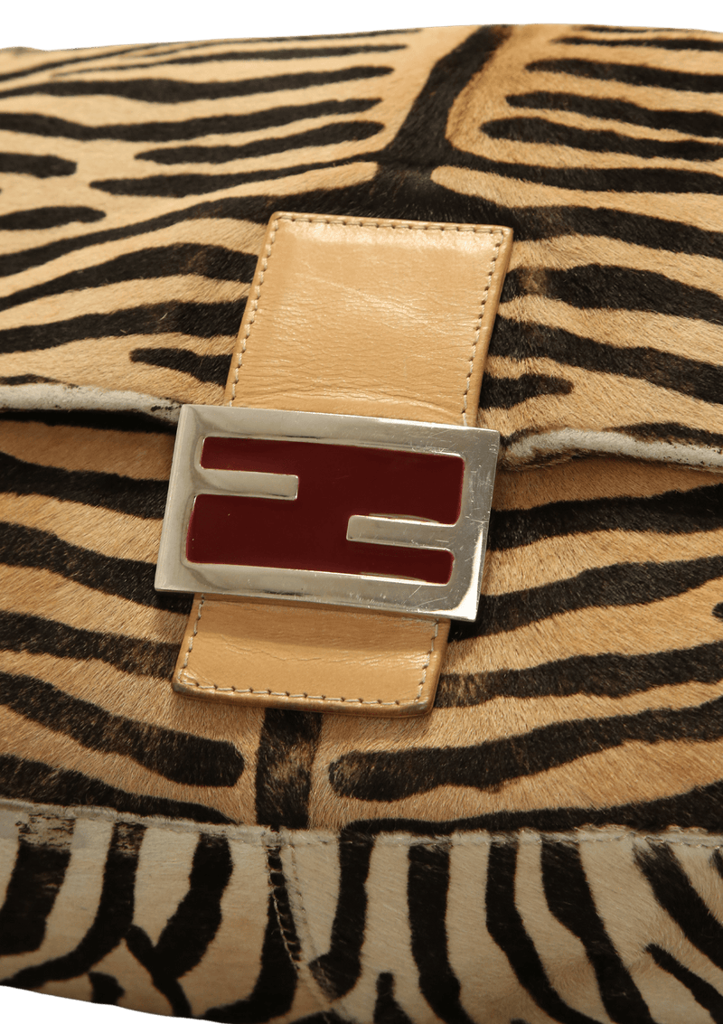 Fendi pony hair baguette cheap