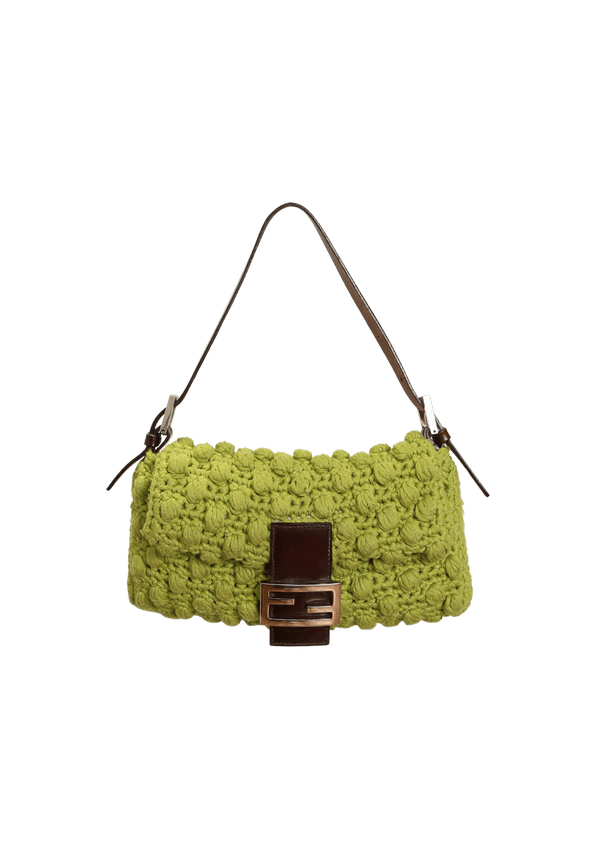 POPCORN CROCHET BAGUETTE BAG