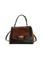 SILVANA CROCODILE EMBOSSED BAG