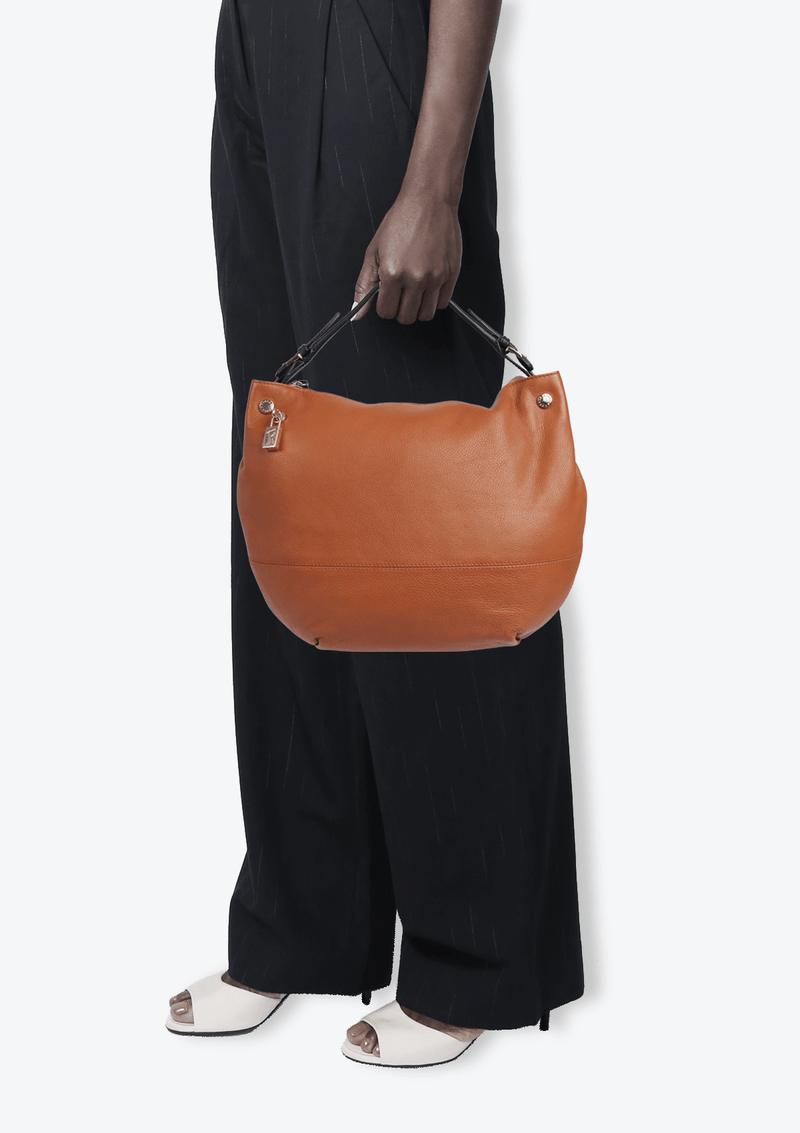 LEATHER HOBO BAG