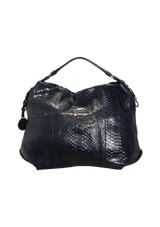 PYTHON HOBO TOTE BAG