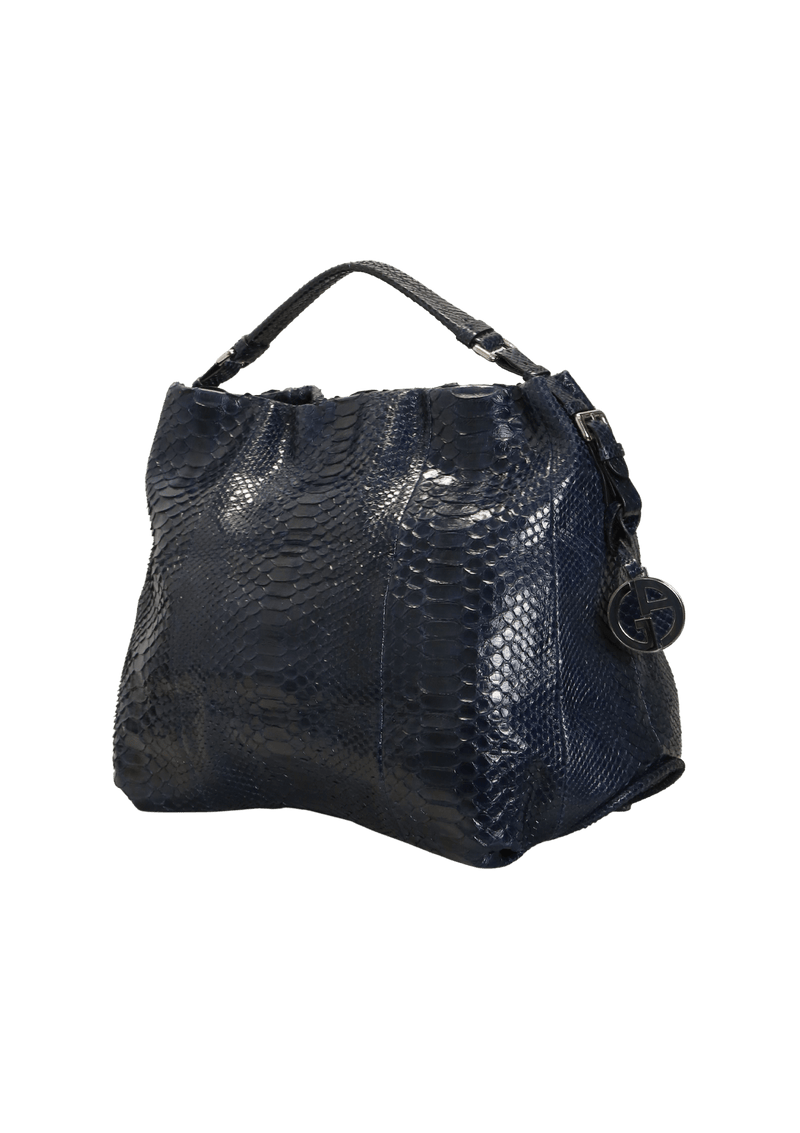 PYTHON HOBO TOTE BAG