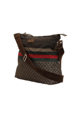 DIAMOND WEB NYLON CROSSBODY