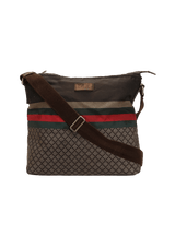 DIAMOND WEB NYLON CROSSBODY