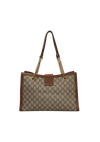 GG CANVAS PADLOCK TOTE