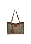 GG CANVAS PADLOCK TOTE