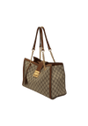 GG CANVAS PADLOCK TOTE