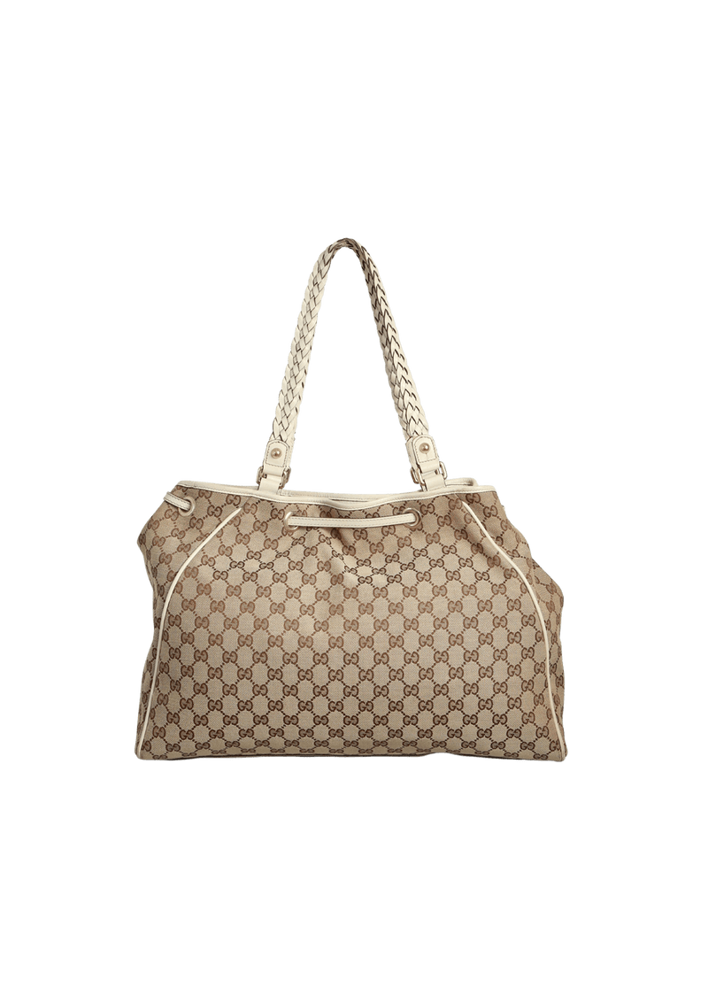 GG CANVAS PEGGY TASSEL TOTE