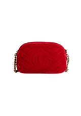 GG MARMONT CAMERA BAG VELVET SMALL