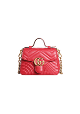 GG MARMONT MINI TOP HANDLE BAG