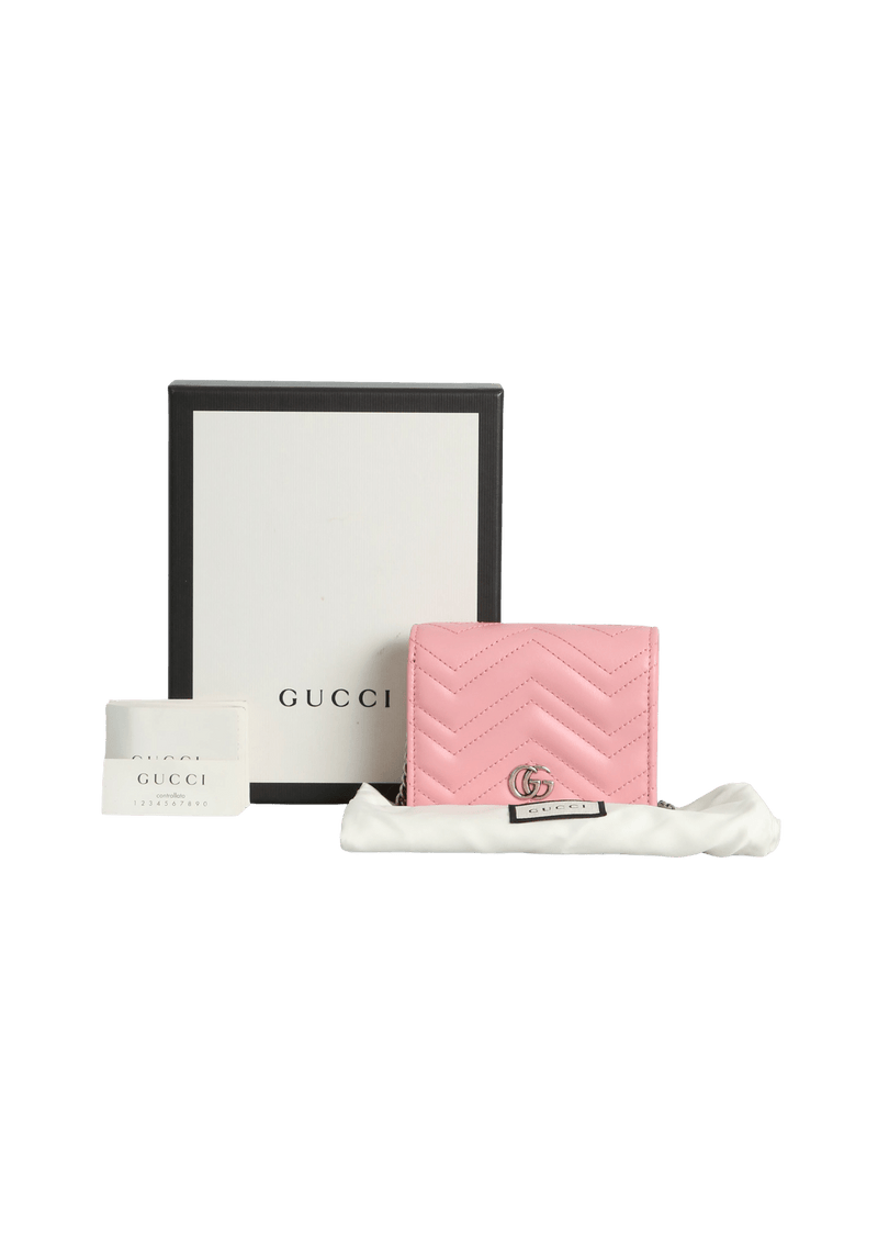 GG MARMONT MINI WALLET ON CHAIN