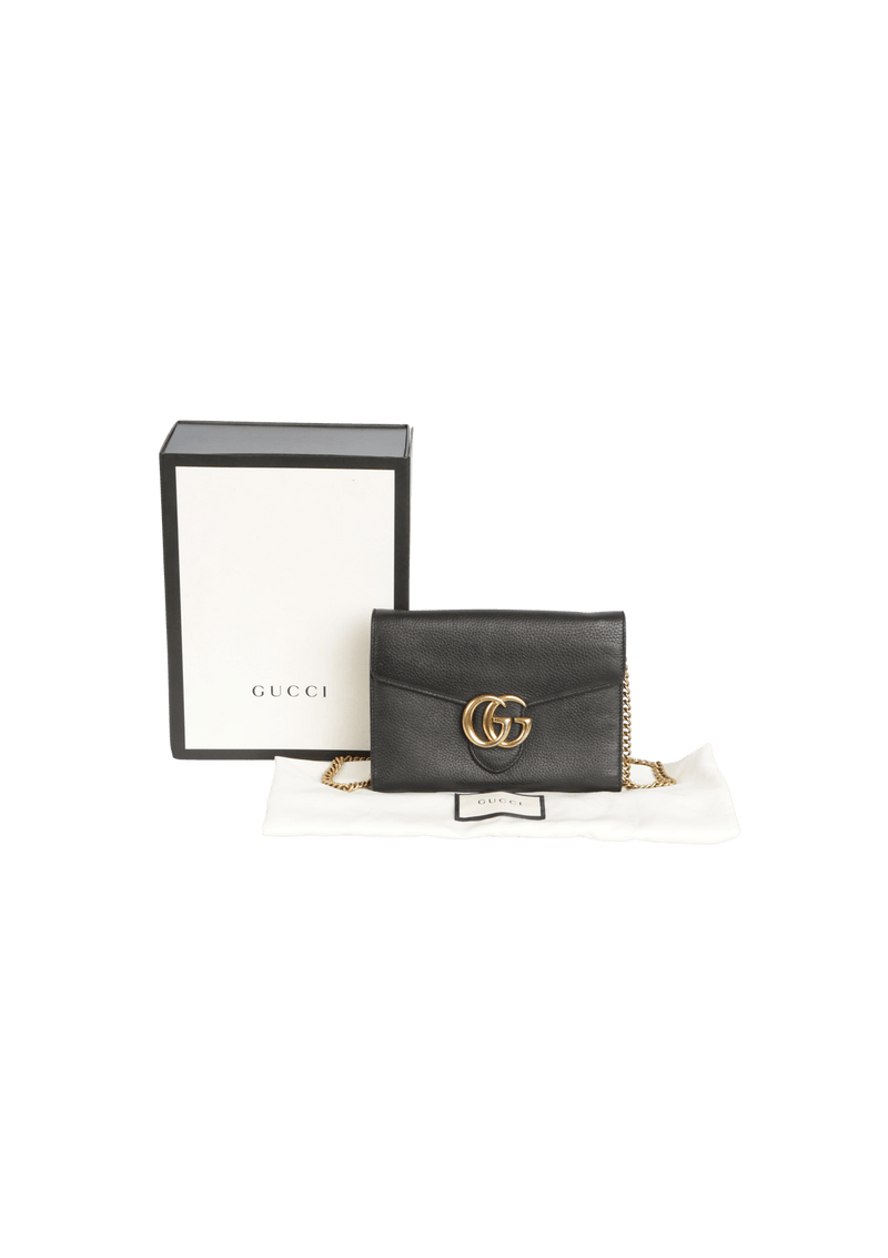 GG MARMONT WALLET ON CHAIN