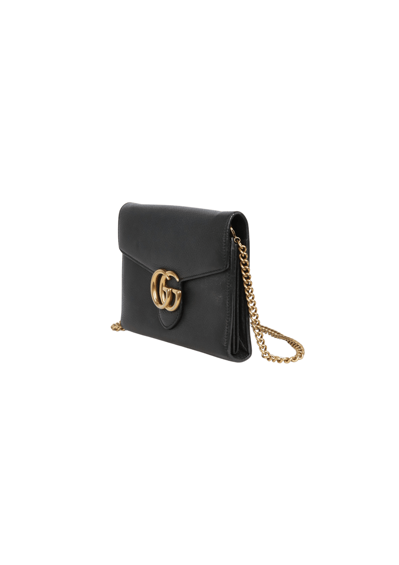 GG MARMONT WALLET ON CHAIN