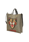 GG SUPREME ANGRY CAT VERTICAL TOTE