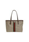 GG SUPREME MEDIUM OPHIDIA SHOPPING BAG