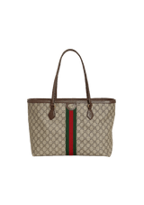 GG SUPREME MEDIUM OPHIDIA SHOPPING BAG