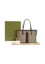 GG SUPREME MEDIUM OPHIDIA SHOPPING BAG