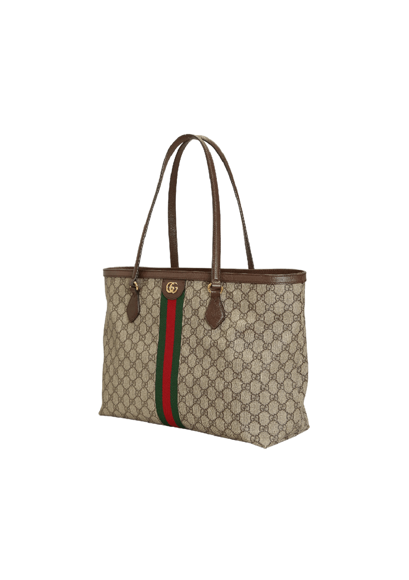 GG SUPREME MEDIUM OPHIDIA SHOPPING BAG