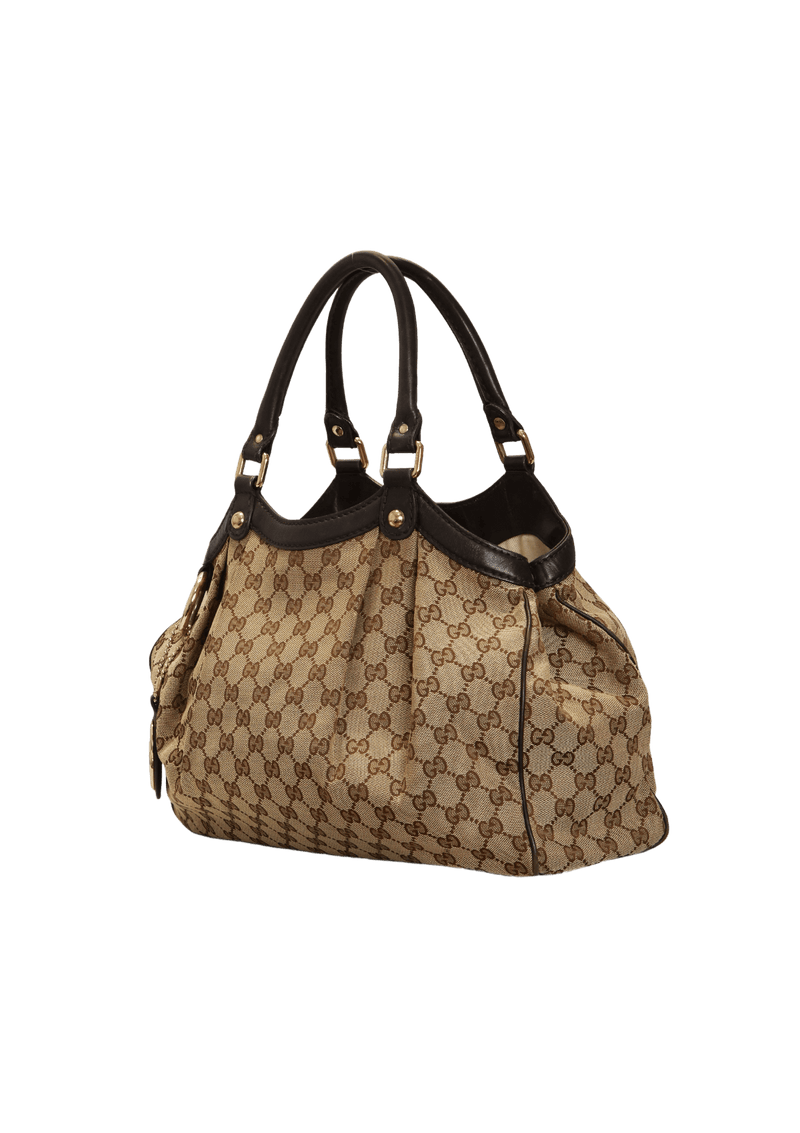 MEDIUM GG CANVAS SUKEY BAG