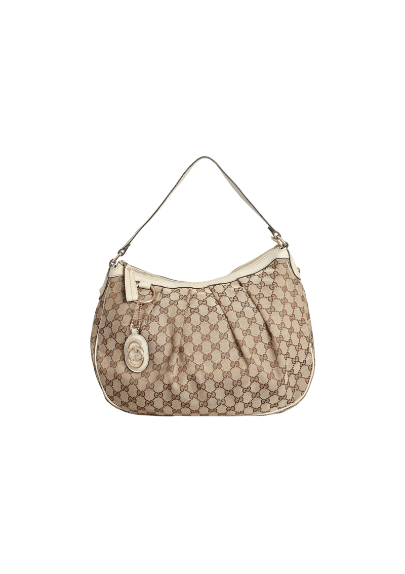 MEDIUM GG CANVAS SUKEY HOBO