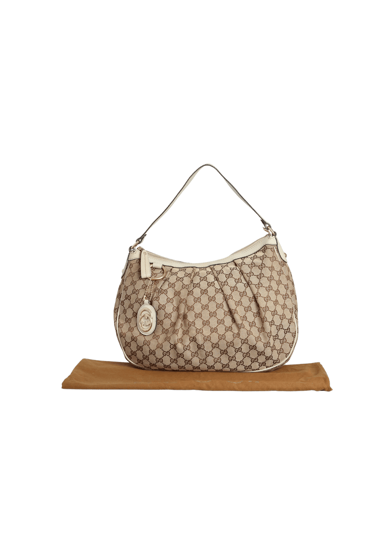 MEDIUM GG CANVAS SUKEY HOBO