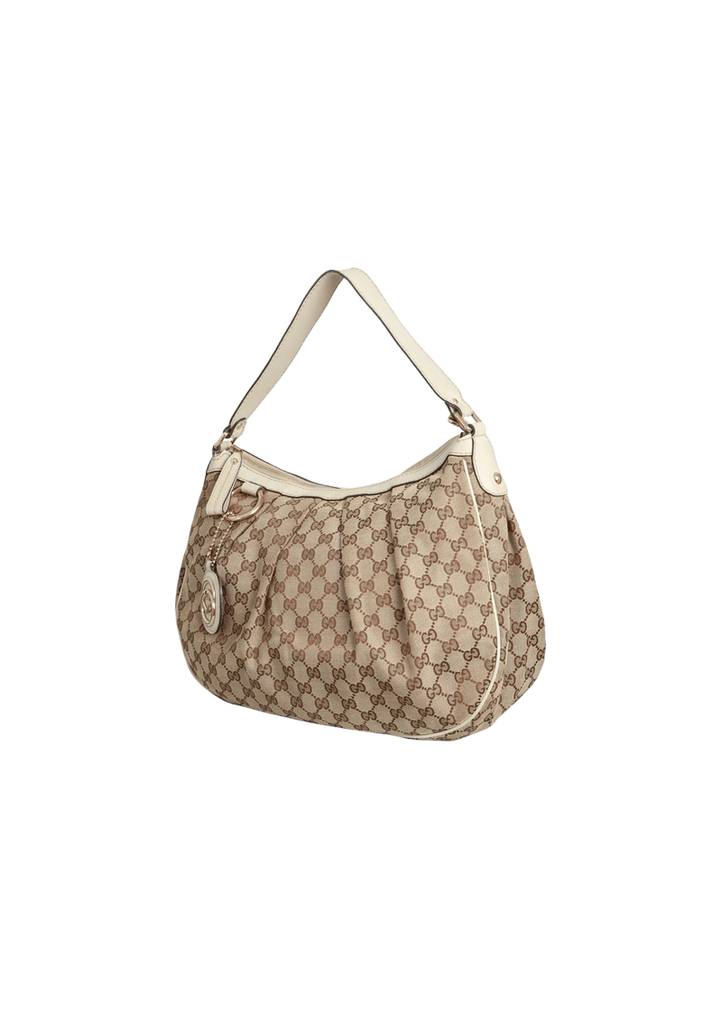 MEDIUM GG CANVAS SUKEY HOBO