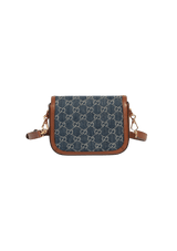 MINI GG DENIM HORSEBIT 1955 BAG