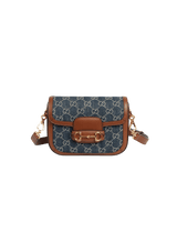 MINI GG DENIM HORSEBIT 1955 BAG