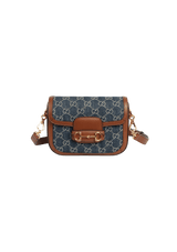 MINI GG DENIM HORSEBIT 1955 BAG