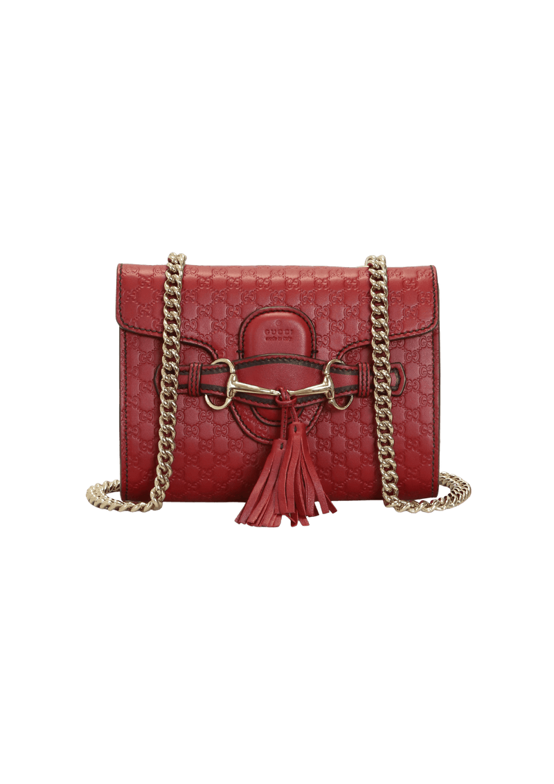 MINI MICROGUCCISSIMA EMILY BAG