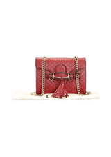 MINI MICROGUCCISSIMA EMILY BAG