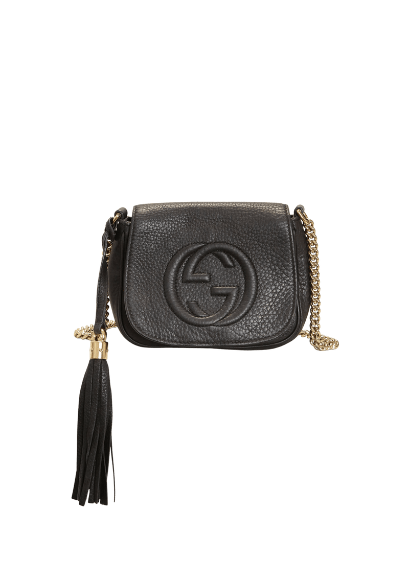 SMALL SOHO CHAIN FLAP BAG