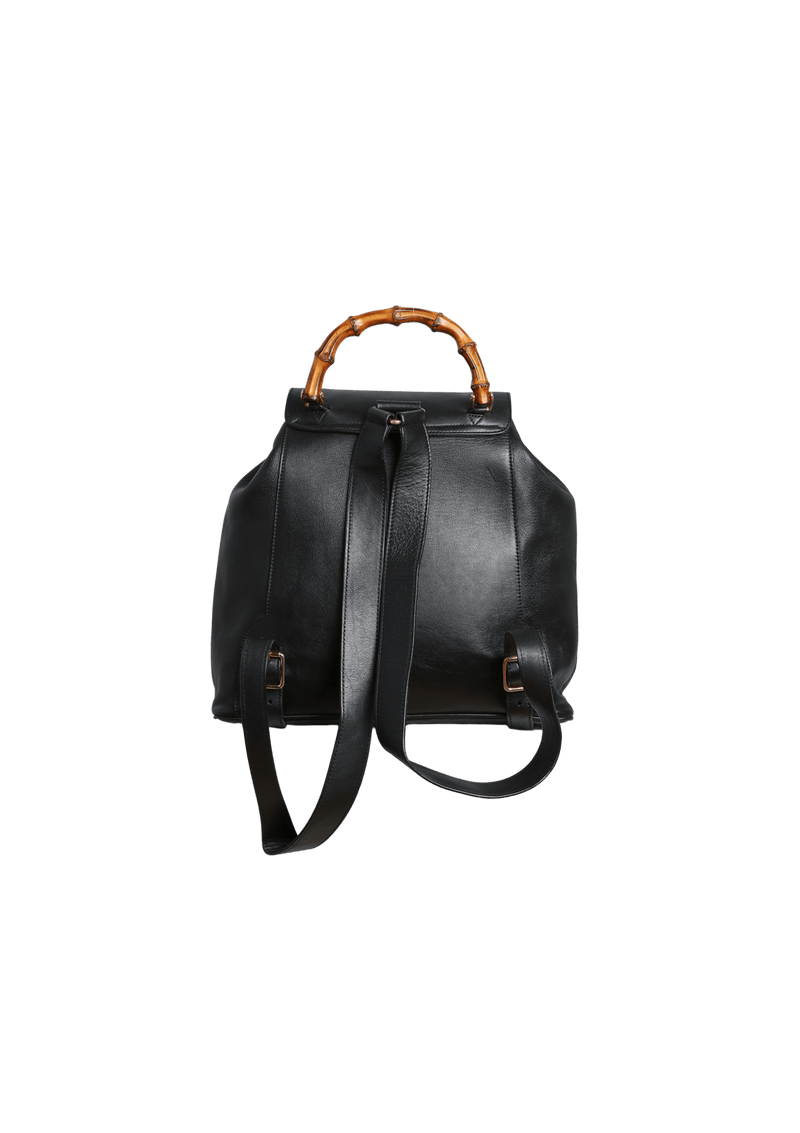 VINTAGE BAMBOO CALFSKIN BACKPACK