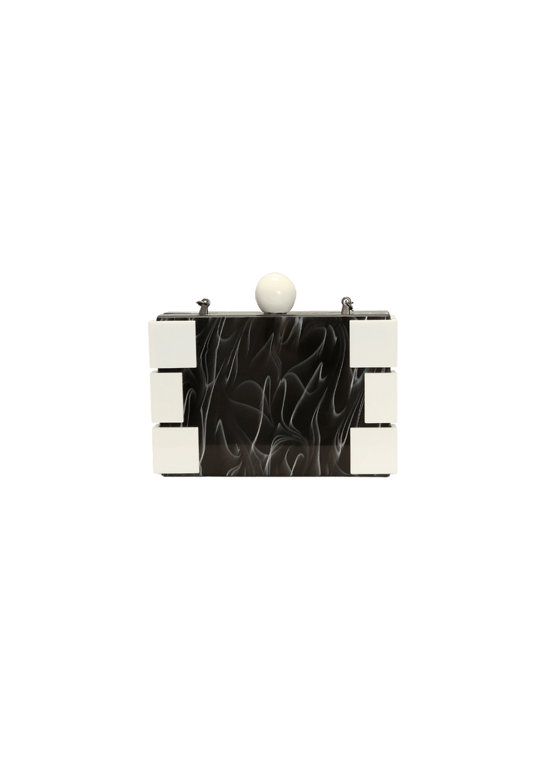 CLUTCH BLACK/WHITE RESINA