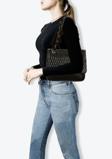 LEATHER CHAIN-LINK BAG