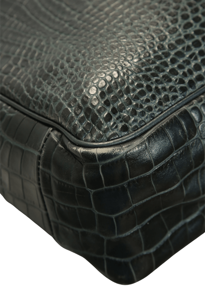 ROSEAU ESSENTIAL CROC EMBOSSED TOTE