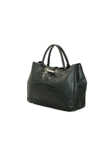 ROSEAU ESSENTIAL CROC EMBOSSED TOTE