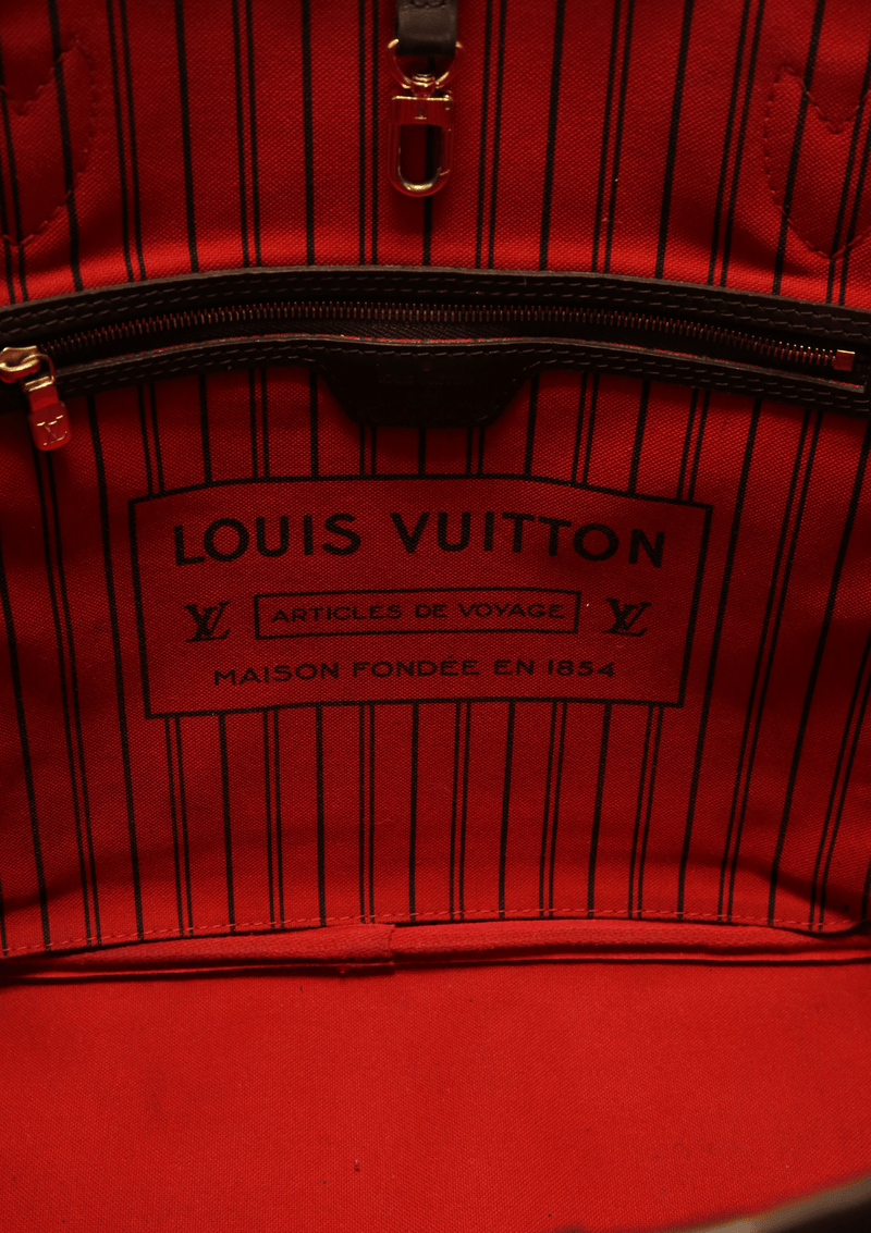 Bolsa Neverfull MM Ébène Louis Vuitton - Grandes Grifes