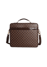 DAMIER ÉBÈNE PORTE ORDINATEUR SABANA