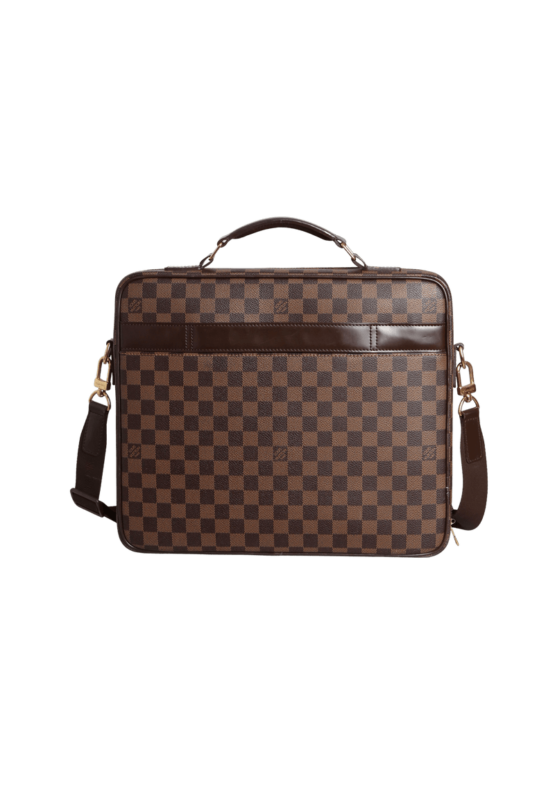 DAMIER ÉBÈNE PORTE ORDINATEUR SABANA